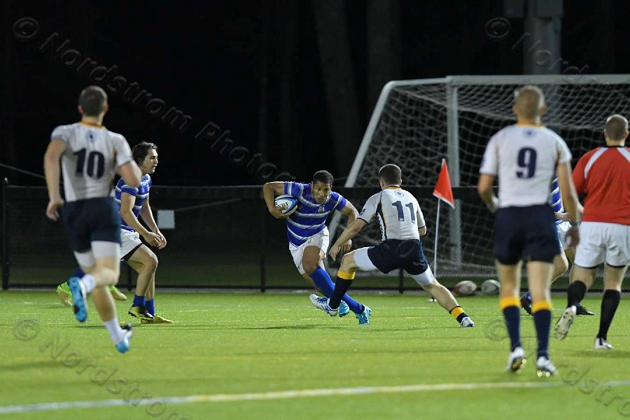 Wheaton Men\'s Rugby vs Mass Maritime.  Photo by Keith Nordstrom